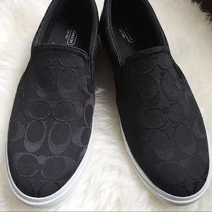 Coach Slip Ons (EUC)